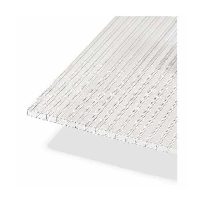 Сотовый поликарбонат 16 мм GREENHOUSE прозрачный 2100х12000 мм